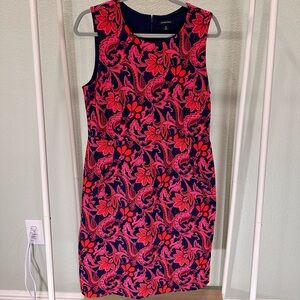 Lands’ End floral print dress size 12